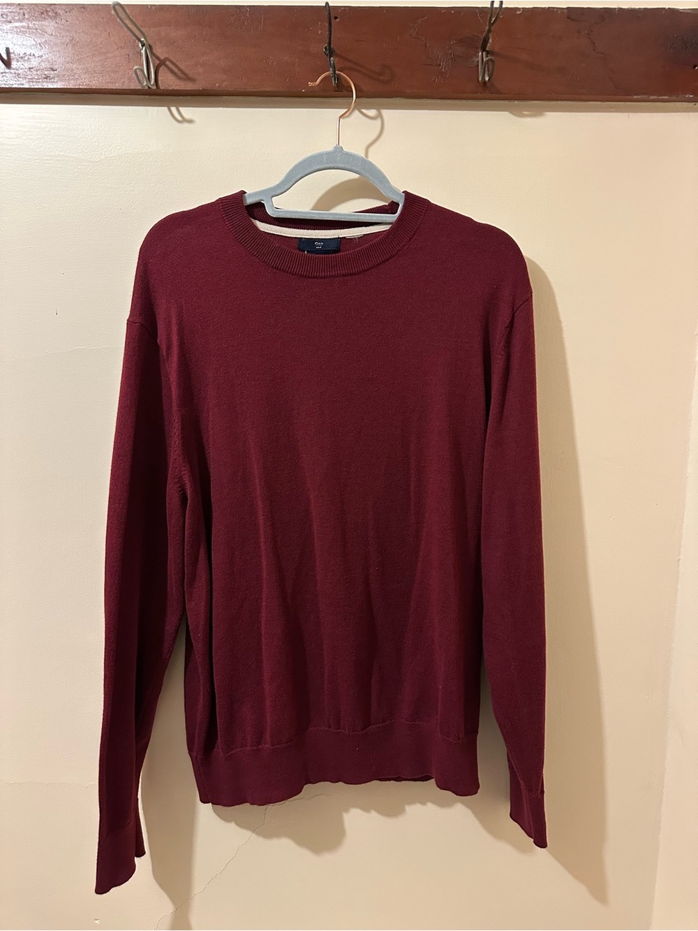 GAP Men's Wine Crewneck Sweater